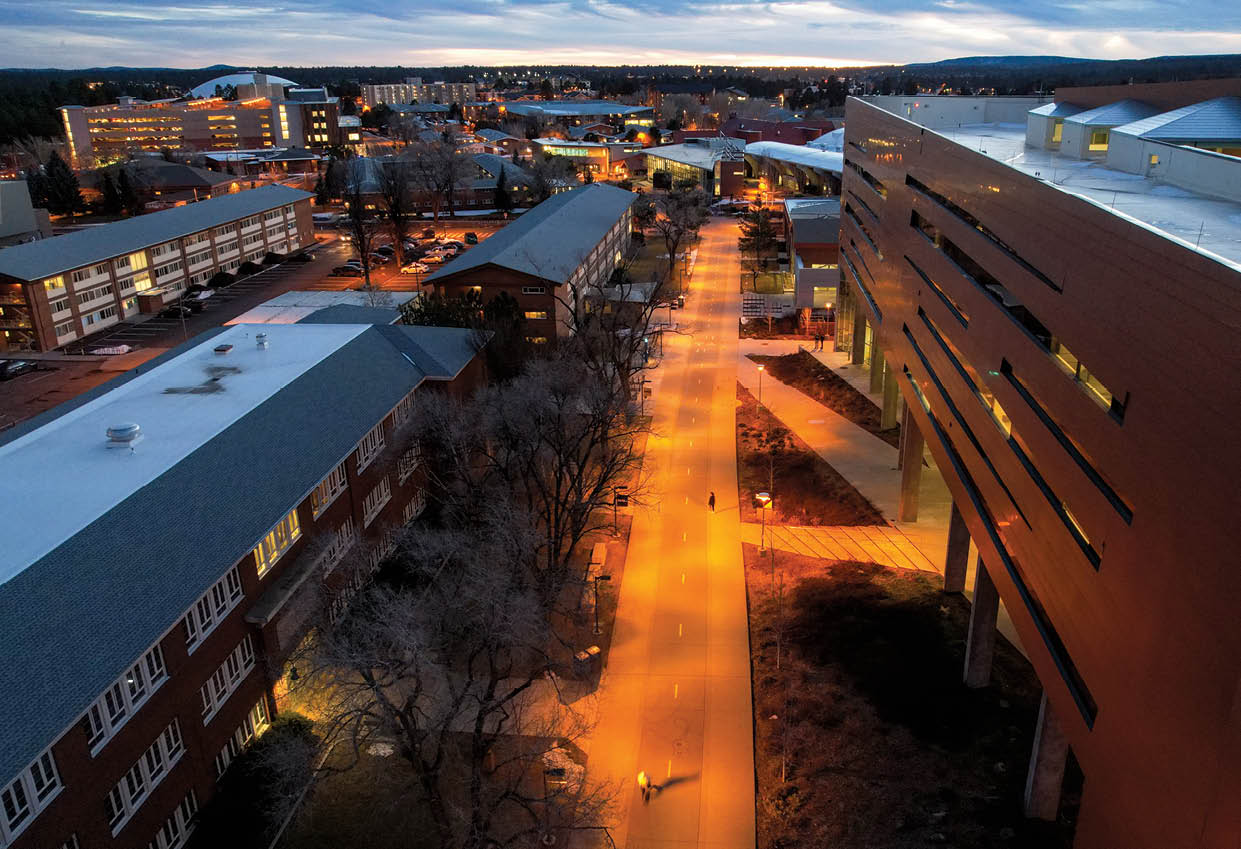 Aerial photos to refresh UM collection.