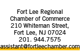  Fort Lee Regional Chamber of Commerce 210 Whiteman Street, Fort Lee, NJ 07024 201. 944.7575 assistant@fortleechamber...