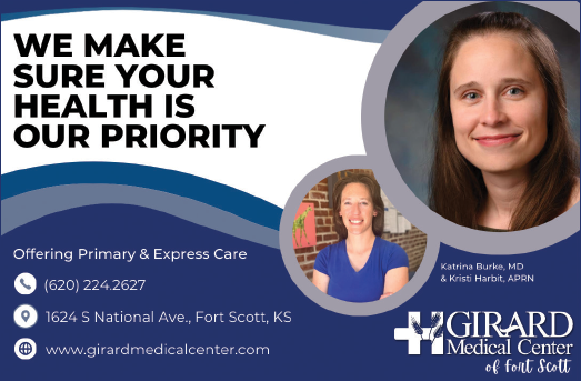 A woman is smiling and looking at the camera. She is wearing a blue shirt. The image is promoting a medical center. AI generated content