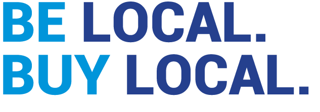 BE LOCAL. BUY LOCAL.