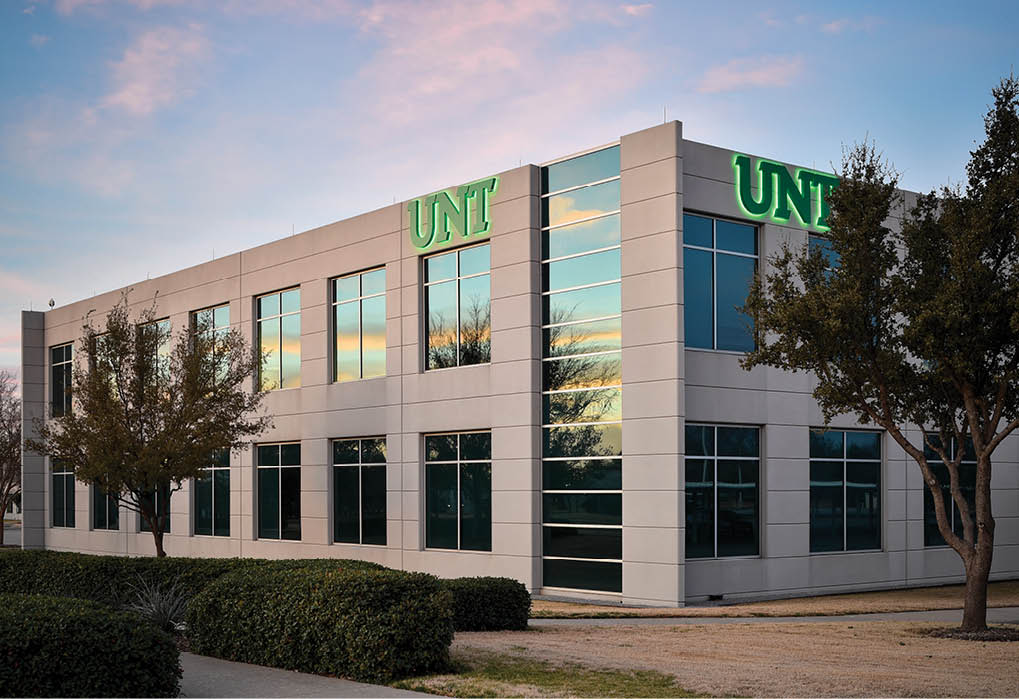 Hall Park which houses UNT New College  Photographed on the UNT campus in Frisco, Texas on February 16, 2016   (Michael Clements UNT Photo)