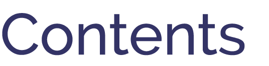 Contents