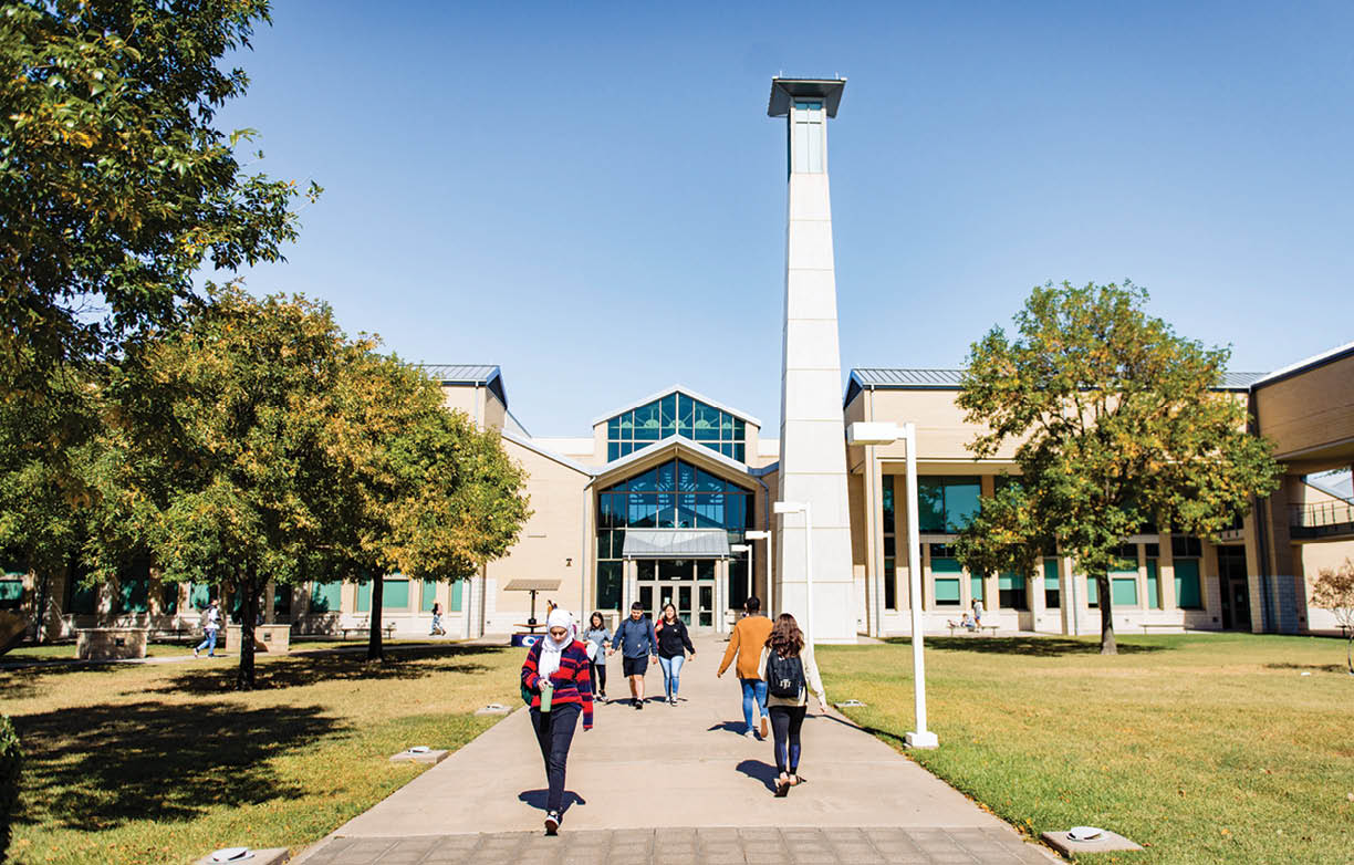 Students at Preston Ridge.