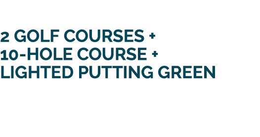 PGA FRISCO 2 Golf Courses + 10 hole Course + Lighted Putting Green