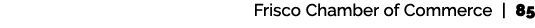 Frisco Chamber of Commerce | 85