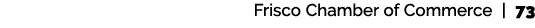 Frisco Chamber of Commerce | 73