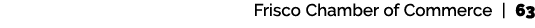 Frisco Chamber of Commerce | 63