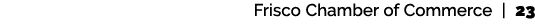 Frisco Chamber of Commerce | 23