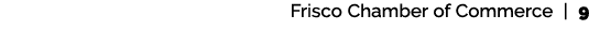 Frisco Chamber of Commerce | 9