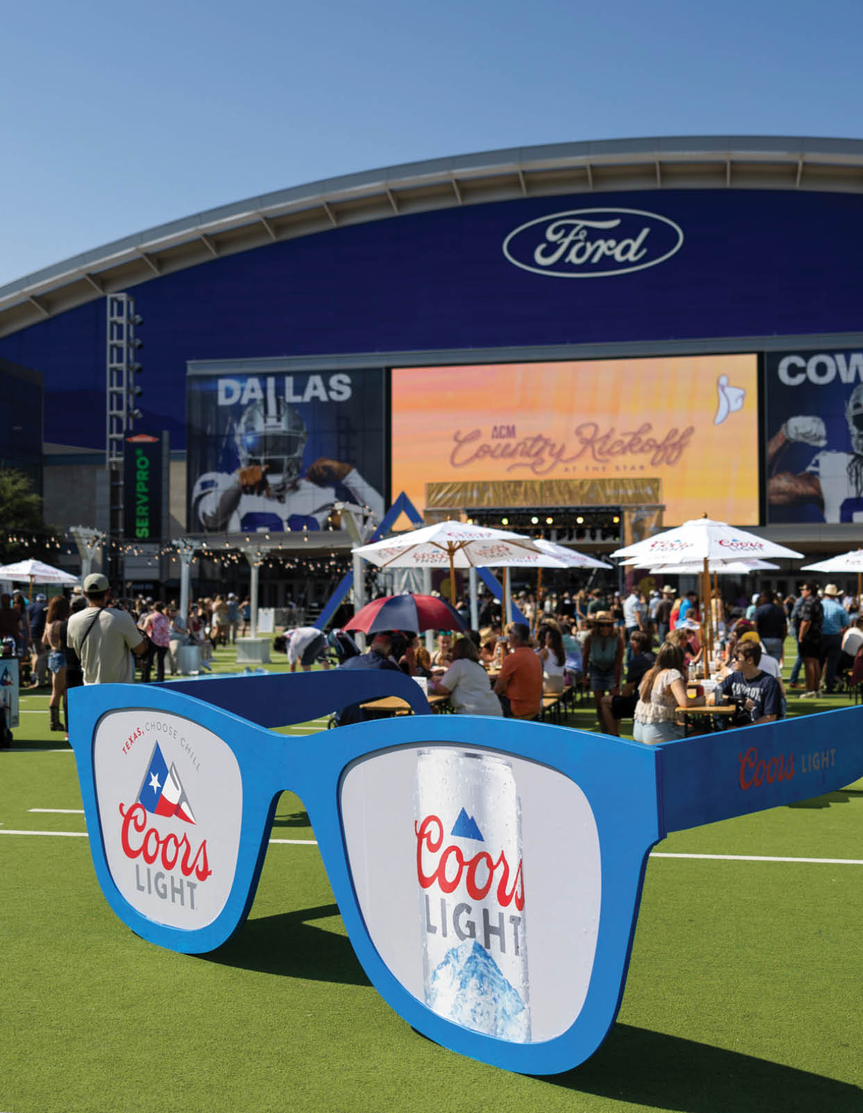 FRISCO, TX - May 14: ACM Awards kickoff at The Star on May 14, Frisco, Texas. (Photo by Aric Becker)