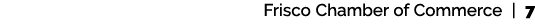 Frisco Chamber of Commerce | 7