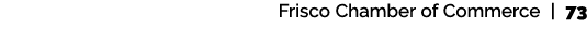 Frisco Chamber of Commerce | 73