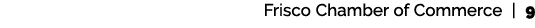 Frisco Chamber of Commerce | 9
