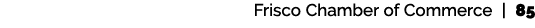 Frisco Chamber of Commerce | 85