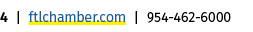 4 | ftlchamber.com | 954 462 6000