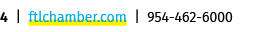 4 | ftlchamber.com | 954 462 6000