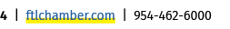 4 | ftlchamber.com | 954 462 6000