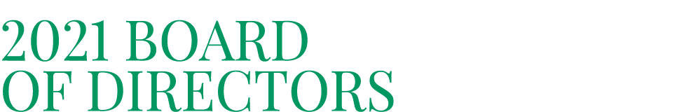 2021 Board of Directors