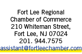  Fort Lee Regional Chamber of Commerce 210 Whiteman Street, Fort Lee, NJ 07024 201. 944.7575 assistant@fortleechamber...