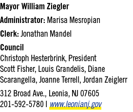Mayor William Ziegler Administrator: Marisa Mesropian Clerk: Jonathan Mandel Council Christoph Hesterbrink, President...