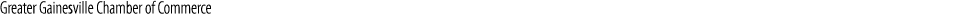 Greater Gainesville Chamber of Commerce