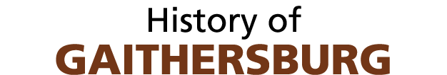 History of Gaithersburg