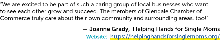 “We are excited to be part of such a caring group of local businesses who want to see each other grow and succeed. Th...