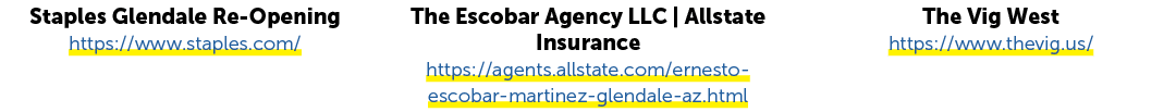Staples Glendale Re Opening https://www.staples.com/ The Escobar Agency LLC | Allstate Insurance https://agents.allst...