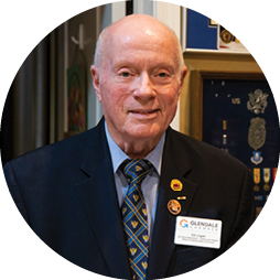Retired U.S. Air Force Lt. Col. Edward C. “Ed” Logan will serve as Military & Veterans Affairs Committee chairman for the Glendale Chamber of Commerce, Tuesday, April 25, 2023, at in Litchfield Park, Arizona. (David Minton/Staff Photographer)