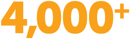 4,000+
