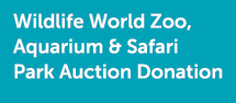 Wildlife World Zoo, Aquarium & Safari Park Auction Donation