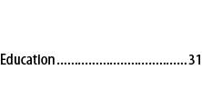 Education 31 