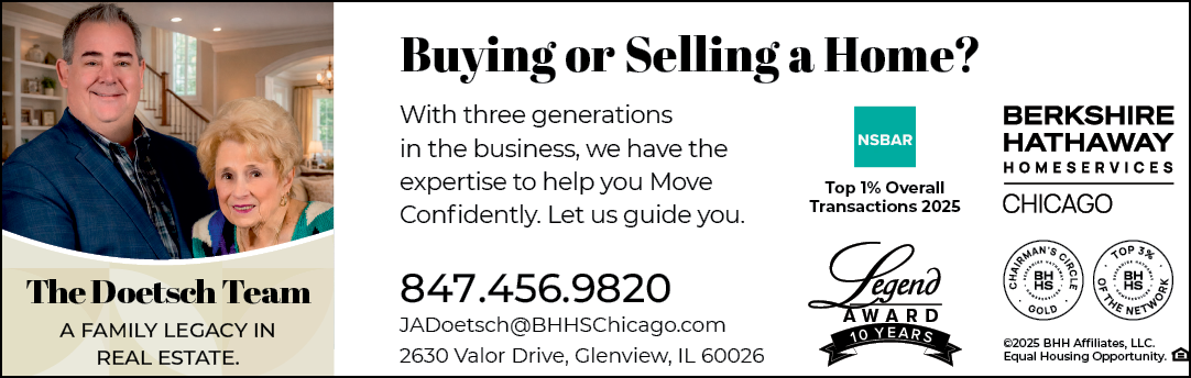 A man and woman are in a real estate advertisement. Description generated by AI