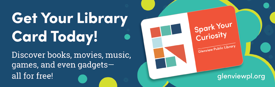A card for the library. Description generated by AI