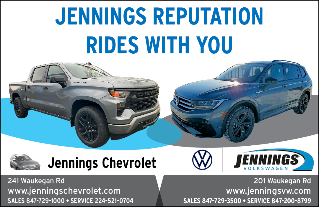 A blue car and a gray truck are shown in an advertisement. Description generated by AI