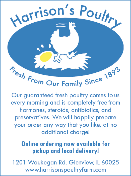 A blue sign with a rooster on it. Description generated by AI
