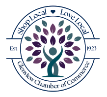 A logo for the Chamber of Commerce. Description generated by AI