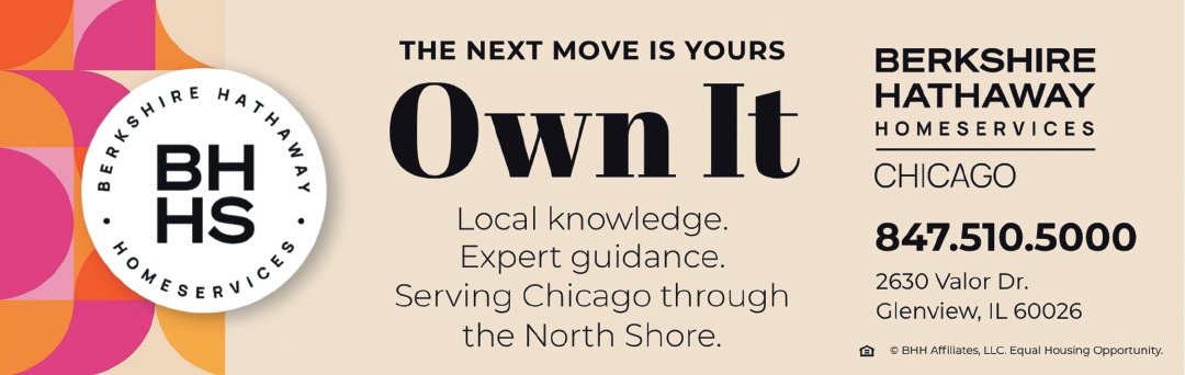 A sign advertising a business in Chicago. Description generated by AI