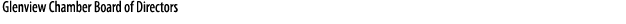  Glenview Chamber Board of Directors