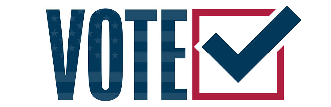 Vote. Elections concept. Template for background, banner, poster with text inscription. Vector EPS10 illustration