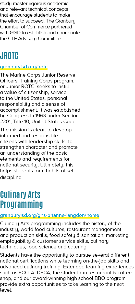 study master rigorous academic and relevant technical concepts that encourage students to make the effort to succeed....