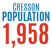 Cresson POPULATION 1,958
