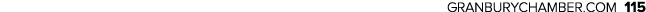 GRANBURYCHAMBER.COM 115