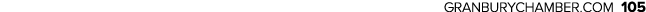 GRANBURYCHAMBER.COM 105