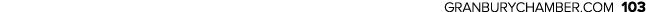 GRANBURYCHAMBER.COM 103