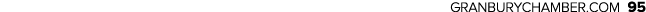 GRANBURYCHAMBER.COM 95