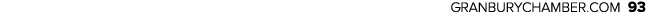 GRANBURYCHAMBER.COM 93