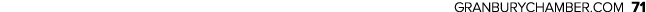 GRANBURYCHAMBER.COM 71