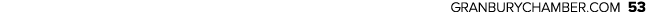GRANBURYCHAMBER.COM 53