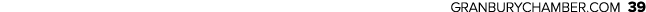 GRANBURYCHAMBER.COM 39